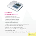 Carewell EKG Monitor 6 Channel 1106L LCD 5.6"