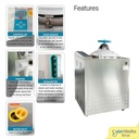 Autoclave 100 Liter GEA LS-100HV Pulse Vacuum Steam Sterilizer + Fungsi Drying