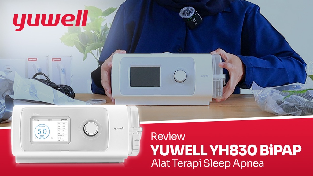 Yuwell YH-830 BiLevel (BiPAP) for Sleep Apnea | Galeri Medika Surya