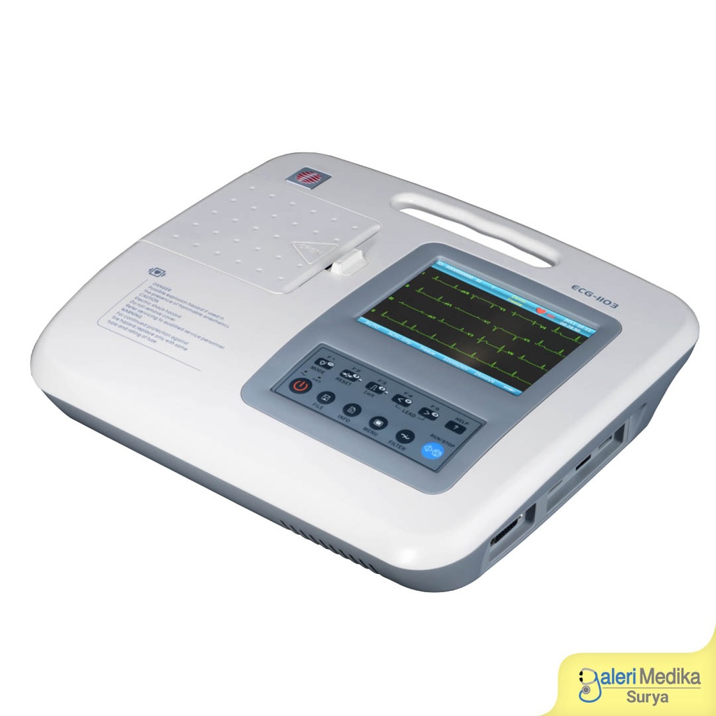 Carewell EKG Monitor 3 Channel 1103L LCD 5.6"
