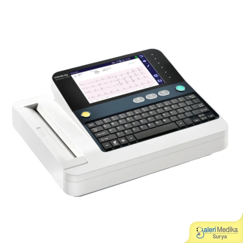 Mindray BeneHeart R12 Electrocardiograph ECG Machine 12-Lead