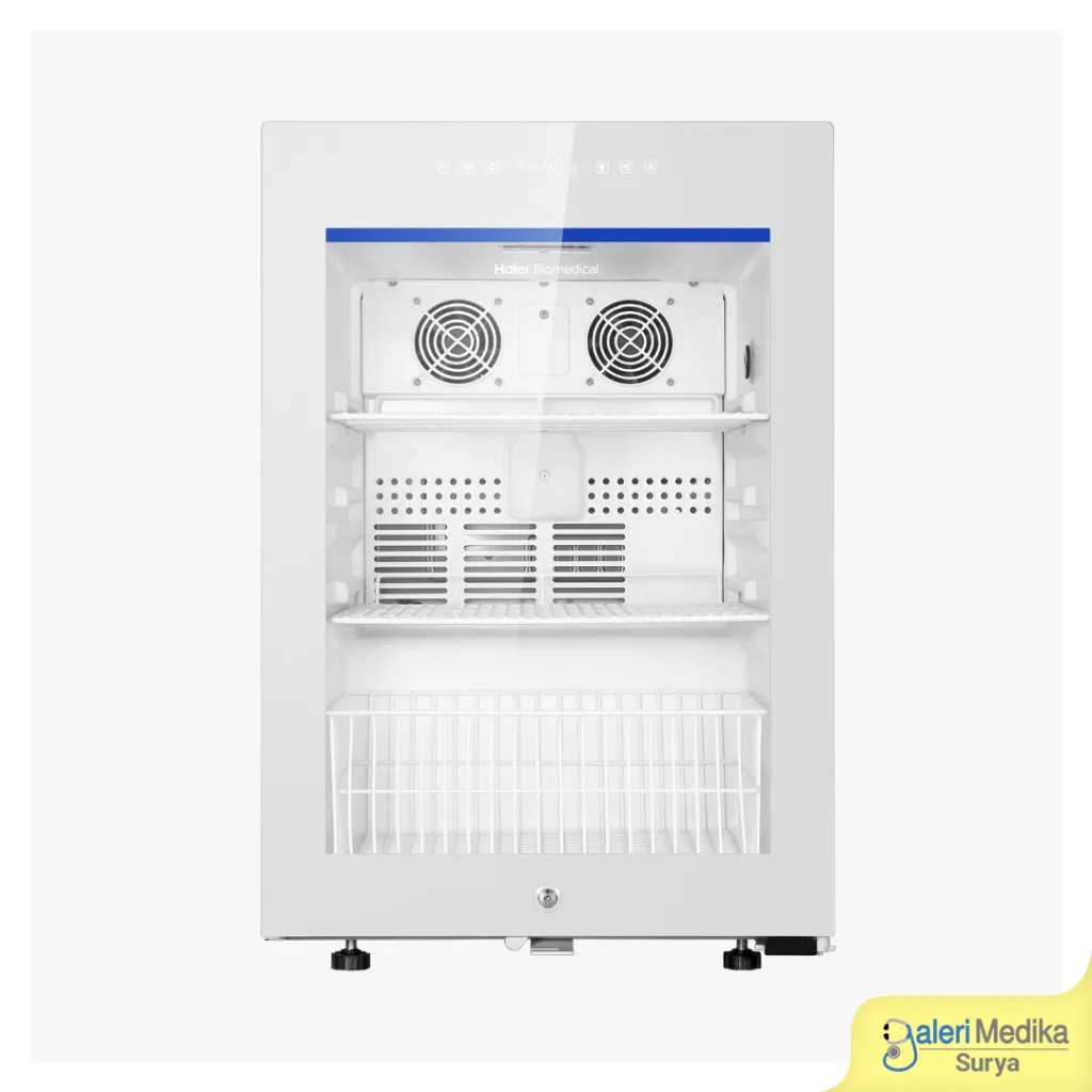 Kulkas Farmasi 85 Liter Haier HYC-85GD Pharmaceutical Refrigerator Single Glass Door