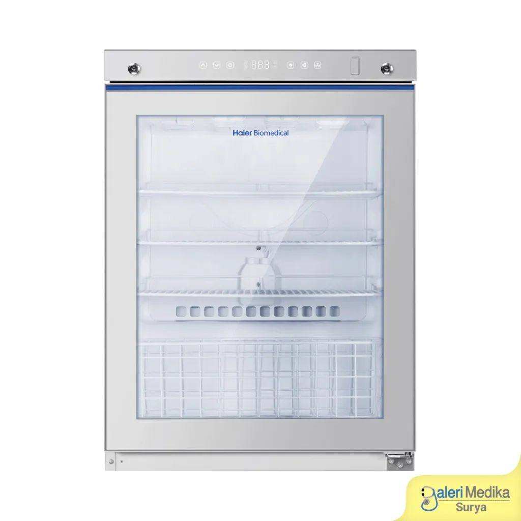 Kulkas Farmasi 130 Liter Haier HYC-130GD Pharmaceutical Refrigerator Single Glass Door
