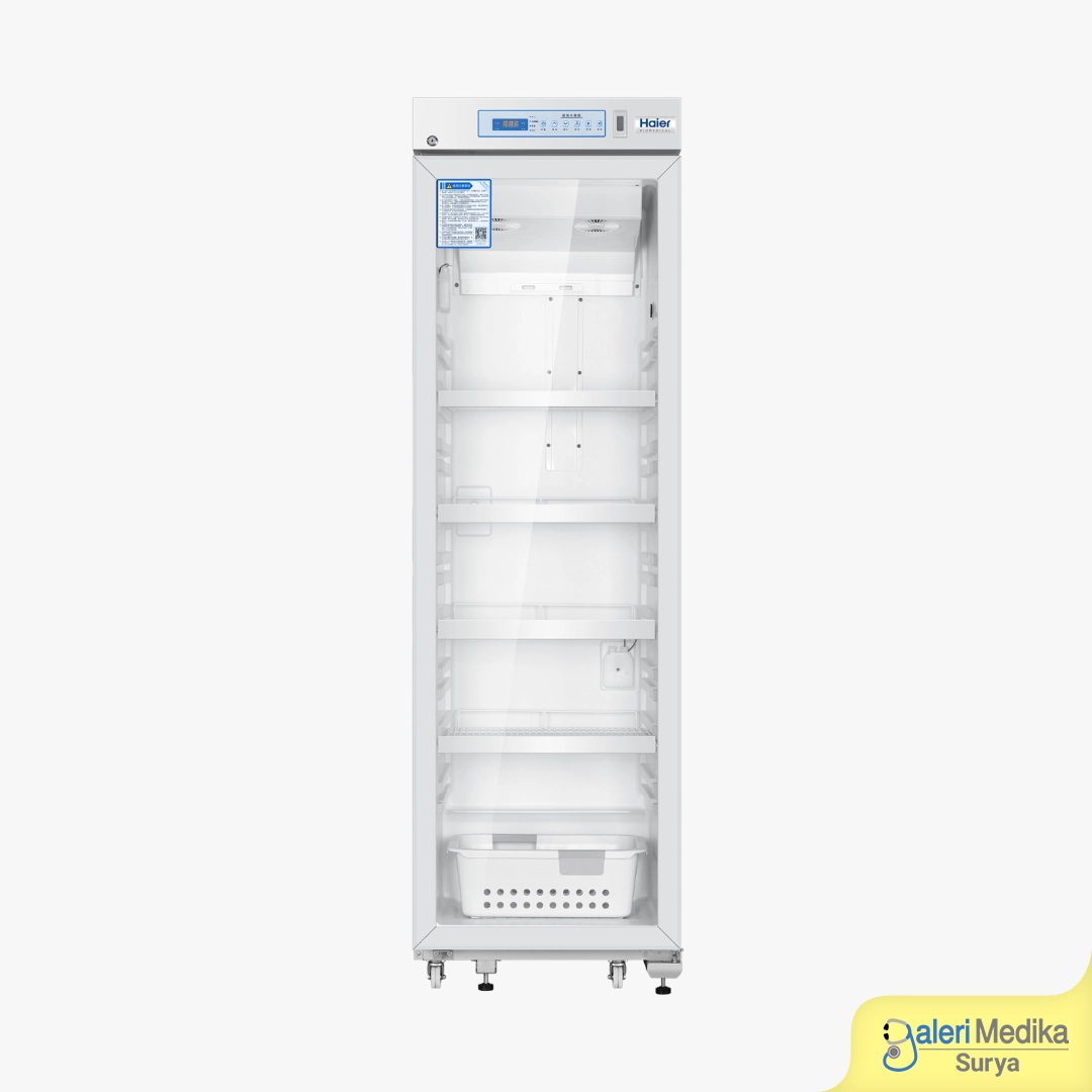 Kulkas Farmasi 461 Liter Haier HYC-461GD Pharmaceutical Refrigerator Single Glass Door